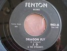 1964--J.D. and the Dynamics---Dragon Fly---FENTON 943---VG  Mich Garage
