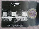 AC/DC LET THERE BE ROCK LP. ORIGINAL 1977 OZ BLUE ALBERT PRESS. EX+