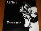 Afflict rare '87 Dutch private press LP Necromance HARDCORE PUNK GOTHIC MONSTER