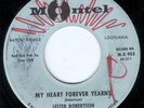 N.O. R&B SOUL 45 LESTER ROBERTSON MY GIRL ACROSS TOWN autographed