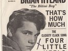 BRIAN HYLAND--RARE PROMO PICTURE SLEEVE--on KAPP--(FOUR LITTLE HEELS)-PS--PIC