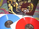 JIMI HENDRIX - ELECTRIC LADYLAND rare RED & BLUE vinyl 2 x LP RE