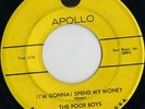 RARE R&B-The Poor Boys on Apollo 1203-Spend My Money/Washboard -- LISTEN
