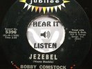 Northern Soul RnB Popcorn 45rpm Bobby Comstock - Jezebel - JUBILEE RECORDS