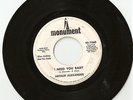 Northern Soul 45 - Arthur Alexander - I need you baby - Monument 1060