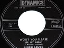 RARE NORTHERN SOUL;SUPERLATIVES;WON'T YOU PLEASE BE MY BABY;RARE DETROIT;POPCORN