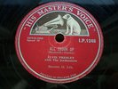 ELVIS PRESLEY 78 ALL SHOOK UP  IRELAND / EIRE RED HMV IP1248
