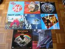 8 HARDROCK  LP's    Rainbow, Axe, UFO, Riot, Trooper, Whitesnake, Uriah Heep....