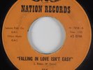 Northern Soul 45 SILK Falling In Love Isn't Easy NATION HEAR