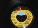 PAUL&LINDA McCARTNEY UNCLE ALBERT 45 PROMO RARE MONO UNSLICED APPLE BOTH SIDES