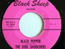 FUNKY SOUL INSTRO - The SOUL SMOOCHERS Black Pepper BLACK SHEEP label 45