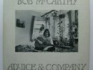 BOB McCARTHY- ADVICE & COMPANY - RARE SIGNED PRIVATE PRESS - FOLK PSYCH - NM LP