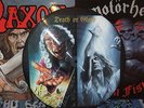 RUNNING WILD-DEATH OR GLORY PICTURE LP-MOTORHEAD-IRON FIST-SAXON-SAXON