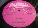 VAN DER GRAAF GENERATOR PAWN HEARTS CHARISMA UK FIRST c/w RARELY INCLUDED INSERT
