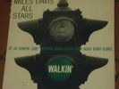 MILES DAVIS ALL STARS WALKIN' LP PRESTIGE DG 447 W. 50TH ST NYC CLEAN