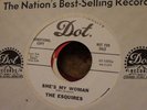 *HEAR IT The Esquires WLP PROMO 45 She's My Woman/Misfortune MINT GARAGE PEBBLES