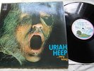 URIAH HEEP - VERY 'EAVY VERY 'UMBLE ** RARE PINK RIM ISLAND LABEL ** EX