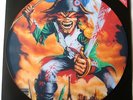 IRON MAIDEN   PARIS IS BURNING   RARE LIMITED EDITION PICTURE PIC DISC VINYL EP