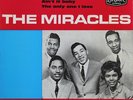 ``THE MIRACLES´´ RARE 1961 FRENCH EP LONDON, MINT