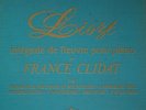 FRANCE CLIDAT / LISZT piano works vol.3  / VEGA