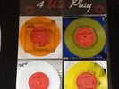 U2-4 U2 Play- 4-pack Color Vinyl Very Rare NM