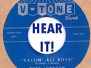 Northern Soul/Popcorn: RUBY JOHNSON-Callin' All Boys/Pleadin' Heart V-TONE