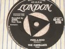 THE CADILLACS. PEEK-A-BOO. LONDON HLJ 8786.