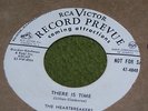 THE HEARTBREAKERS-THERE IS TIME-WHITE LABEL PROMO-DOO WOP