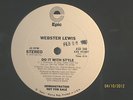 Webster Lewis-Do It With Style-Rare Modern Soul / Disco 12