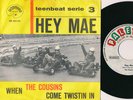 The Cousins - Hey Mae / Come Twistin In (1962)  Teen BEAT Palette 40123 * PS