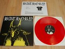 BATHORY Same YELLOW GOAT Red Vinyl LP **RAR** Gelbes Cover inkl. Textblatt