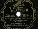 Wilton Crawley, Jelly Roll Morton, New Crawley Blues, Victor 23344 78 rpm