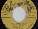 Reggae 45 JUNIOR BYLES Break Up To Make Up TREASURE ISLE HEAR