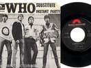 THE WHO substitute / instant party RARE FRANCE POLYDOR 421 105 SP