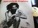 DON CARLOS - PROPHECY - NEGUS ROOTS / BLUE MOUNTAIN LP