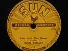 RARE 78 rpm ELVIS PRESLEY on SUN 217 BABY LET'S PLAY HOUSE u-142/u-143-2