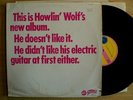 HOWLIN' WOLF Album LP CADET CONCEPT LPS-319 VG+ Blues Guitar Psyche Back Door