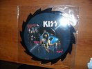 Rare KISS sawblade shaped interview picture disc -1988- England