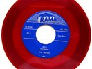SCARCE Original 1953 THE CROWS 45 RPM RAMA Records RED W/ BLUE Label 