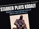 STARKER PLAYS KODALY - SONATA & DUO - SAGA STEREO MINT