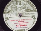 RARE 10½” FONOTIPIA –  SALOMEA KRUSCENISKI