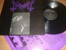 MAYHEM - LP LIVE IN LEIPZIG W/ INSERT - BRAZIL 1994 HELLION EDIT -  