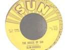C&W / Rockabilly 45-Slim Rhodes-House of Sin-Sun 225-ORIGINAL-3 Push Marks- VG