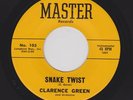 Rare '60 Houston Cookin' R&B Instro/Ballad CLARENCE GREEN Snake Twist HEAR BOTH