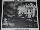 BLACK SABBATH Doomsday Recitation 2LP Double Vinyl LIVE LP (Sweden 1977) IMP 219