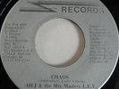 AH-J & THE MIX MASTERS L.E.V. Chaos RARE Chicago RANDOM RAP 45 Monster LISTEN