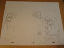 QUEEN   ORIGINAL ANIMATED DRAWING FROM PROMO VIDEO A KIND OF MAGIC