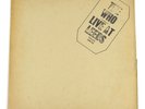 The Who - Live At Leeds UK 1970 1st Press + All Inserts & Black Print Cover