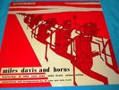 MILES DAVIS & HORNS  PRESTIGE US ORIG 7025 DG RVG 446 W50th NYC MONO