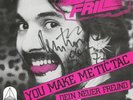 Single / BLIZZ FRIZZ / FENDER / AUSTRIA / RARITÄT / AUTOGRAMM /